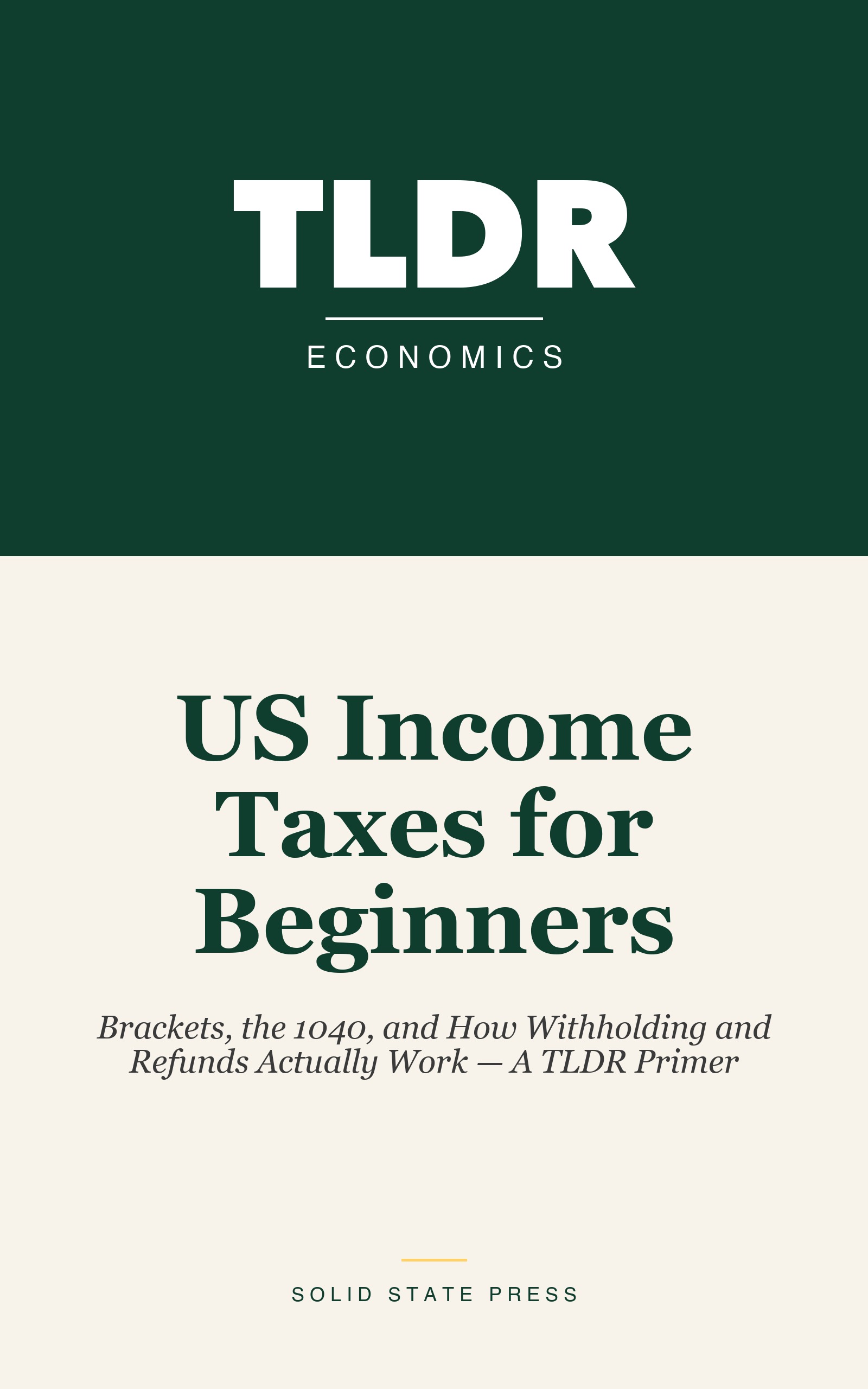US Income Taxes for Beginners cover