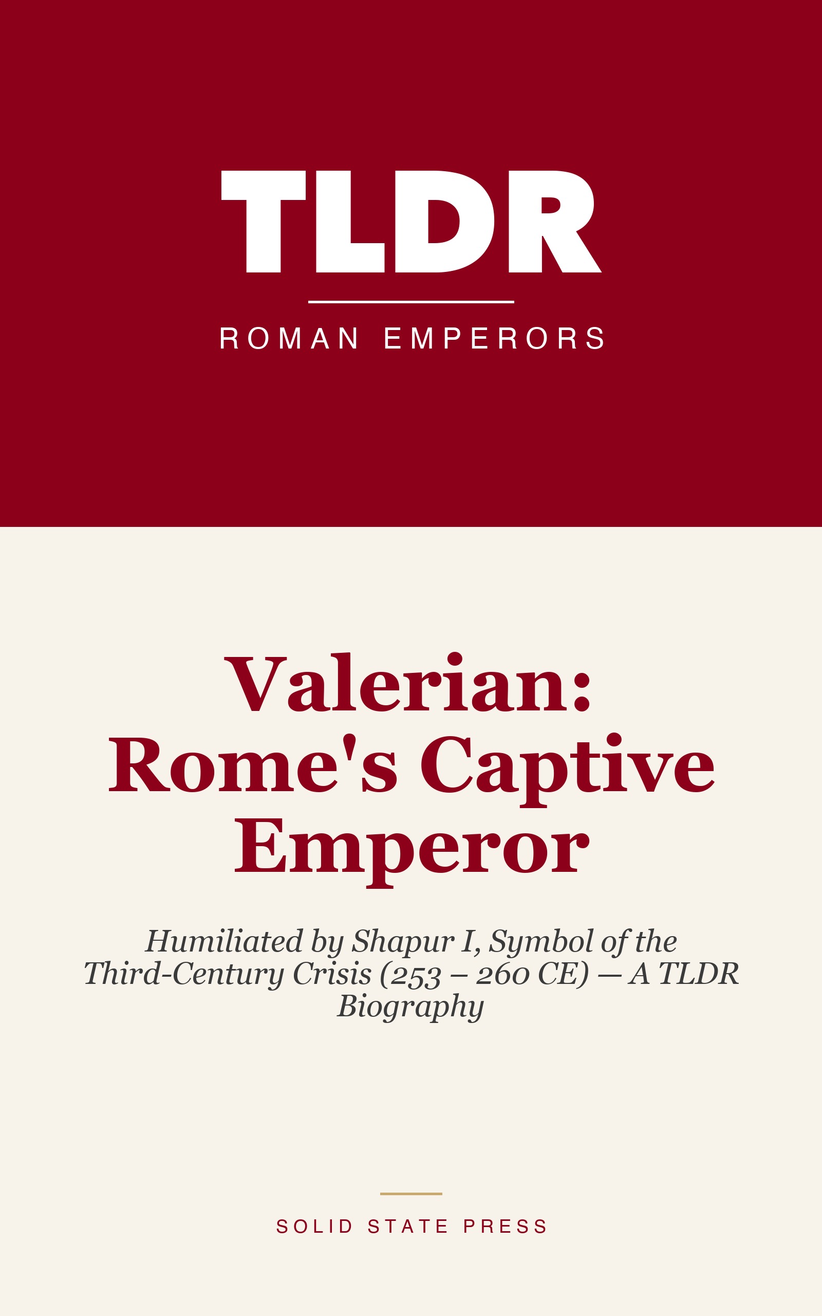Valerian: Rome's Captive Emperor cover