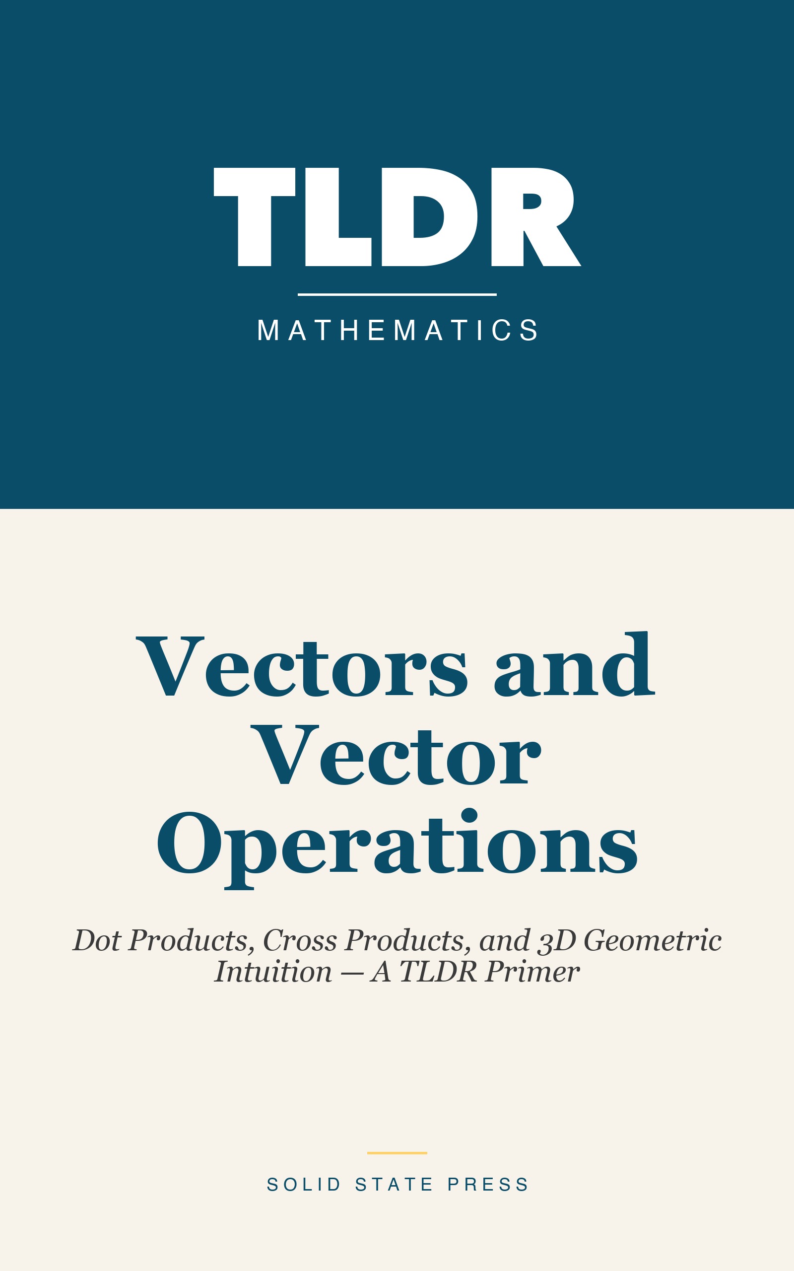 Vectors and Vector Operations cover