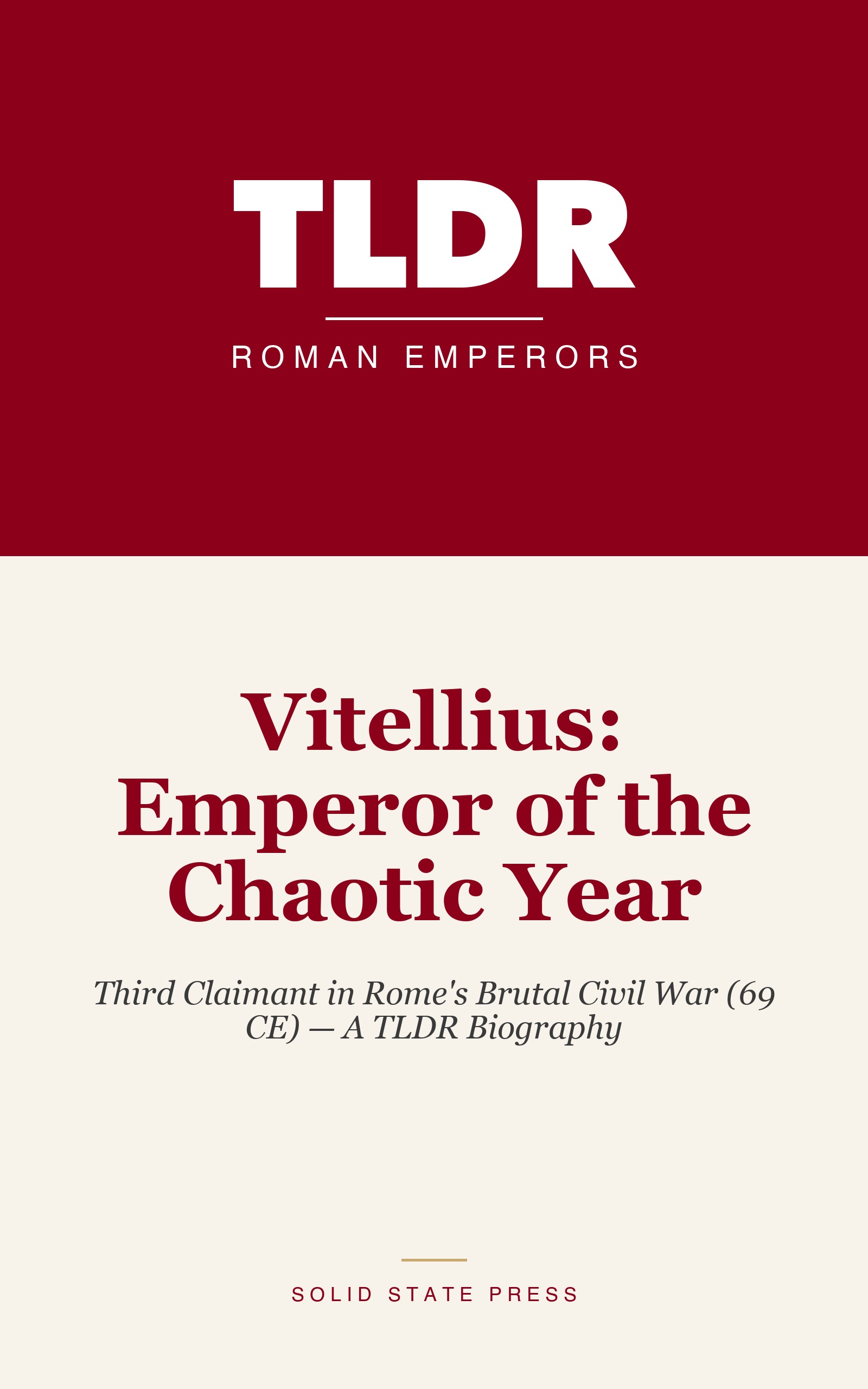Vitellius: Emperor of the Chaotic Year cover