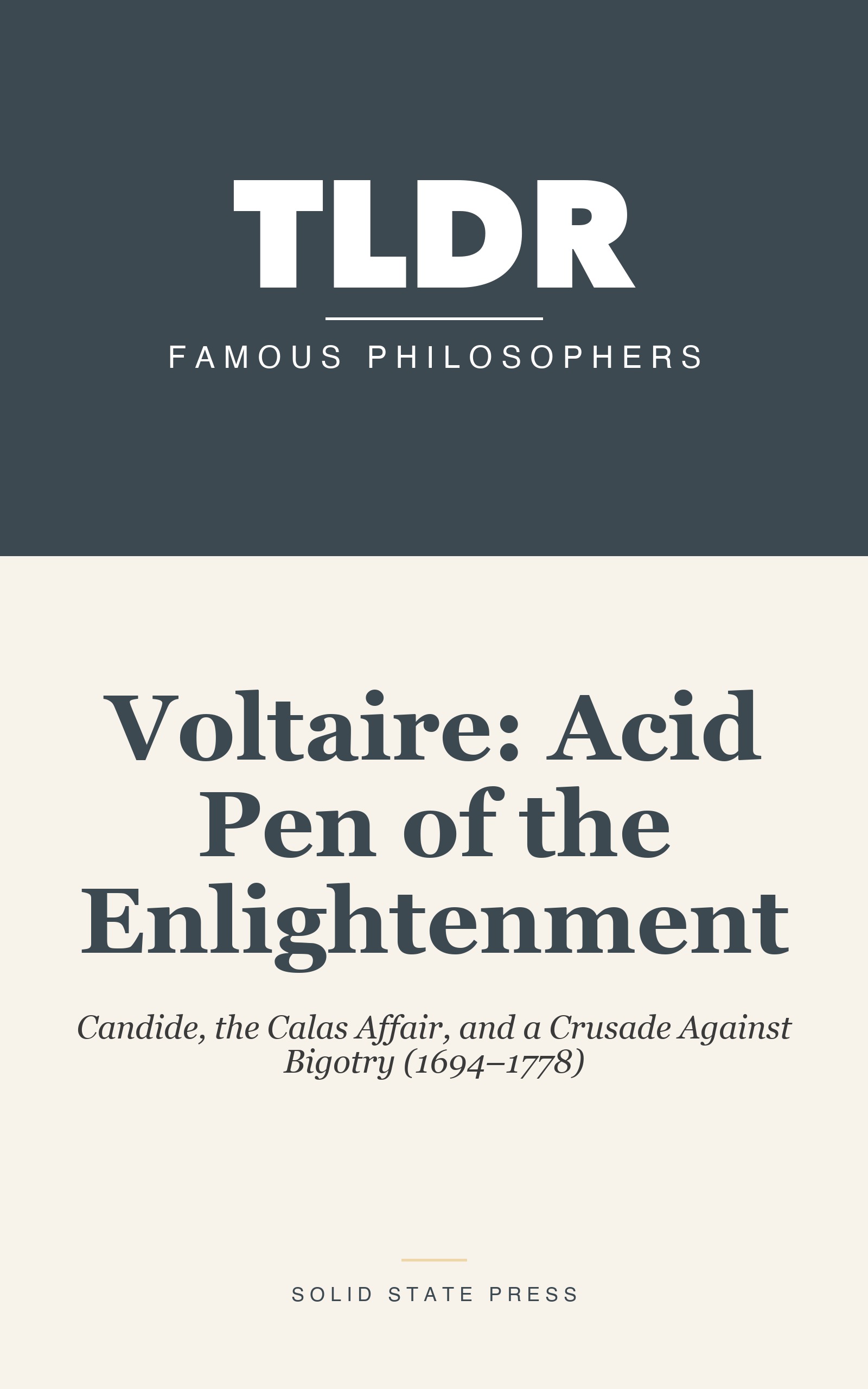 Voltaire: Acid Pen of the Enlightenment cover