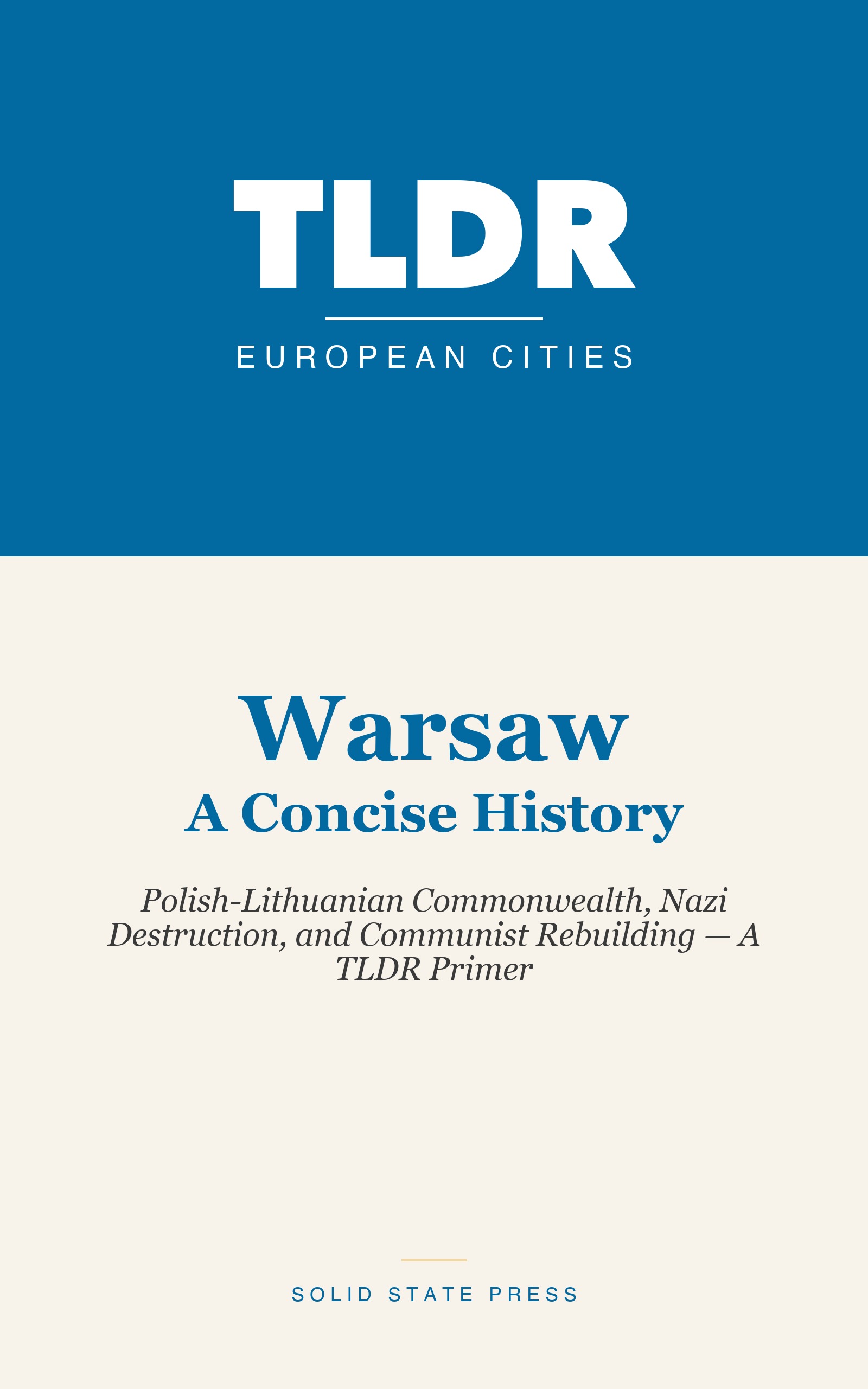 Warsaw: A Concise History cover