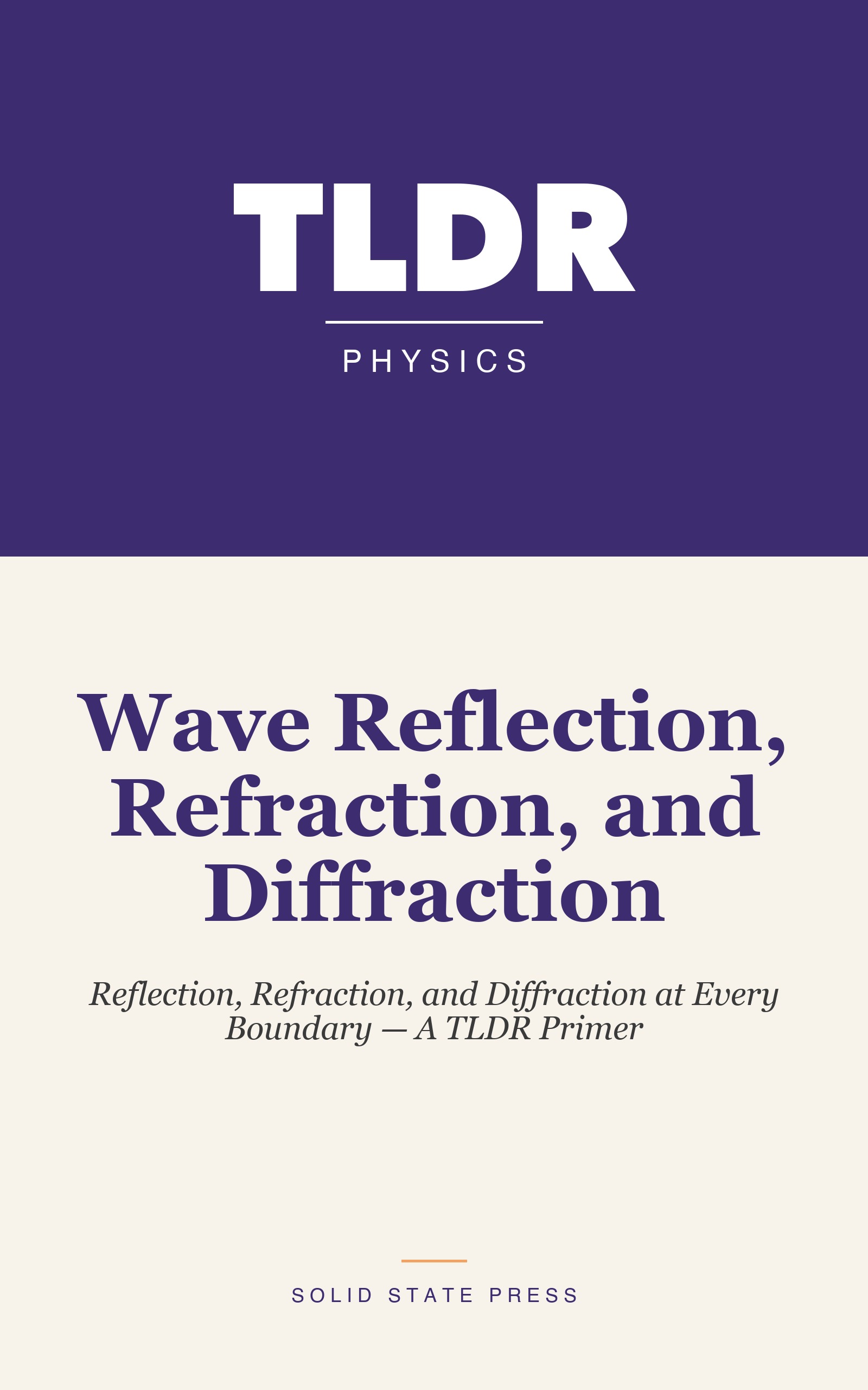 Wave Reflection, Refraction, and Diffraction cover