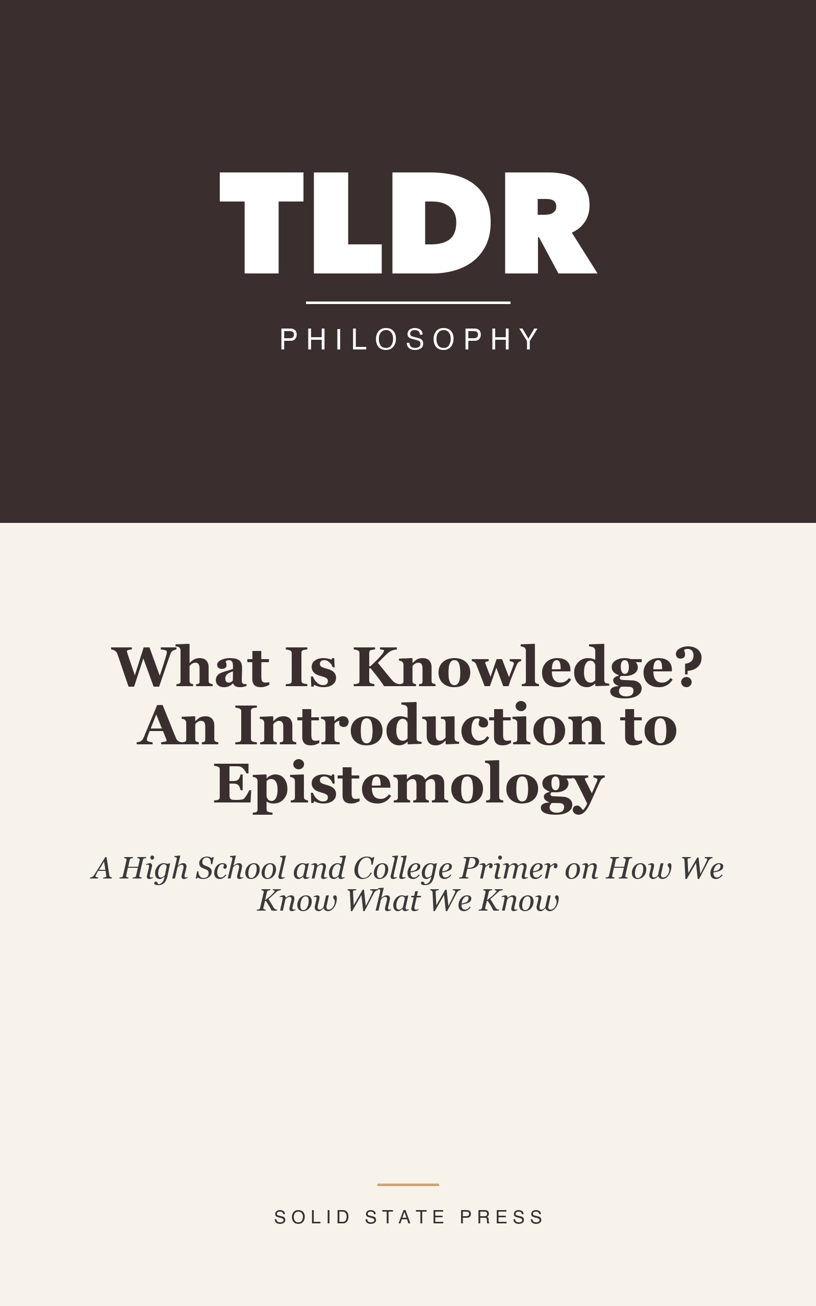 What Is Knowledge? An Introduction to Epistemology cover