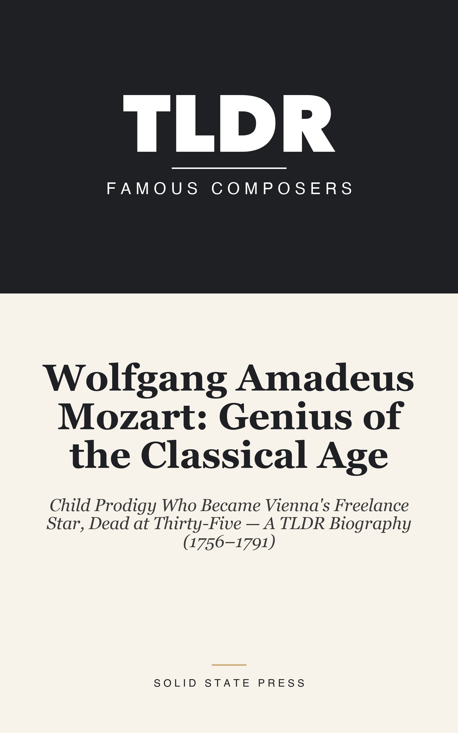 Wolfgang Amadeus Mozart: Genius of the Classical Age cover
