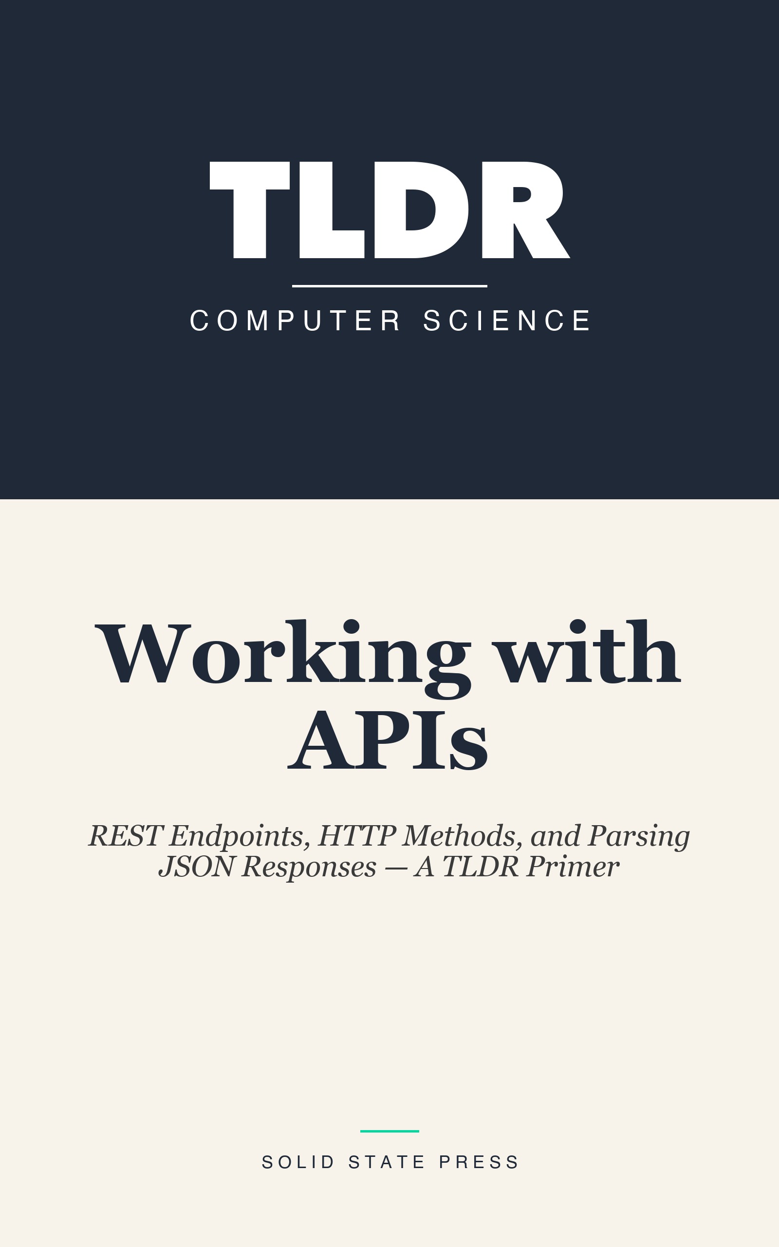 Working with APIs cover