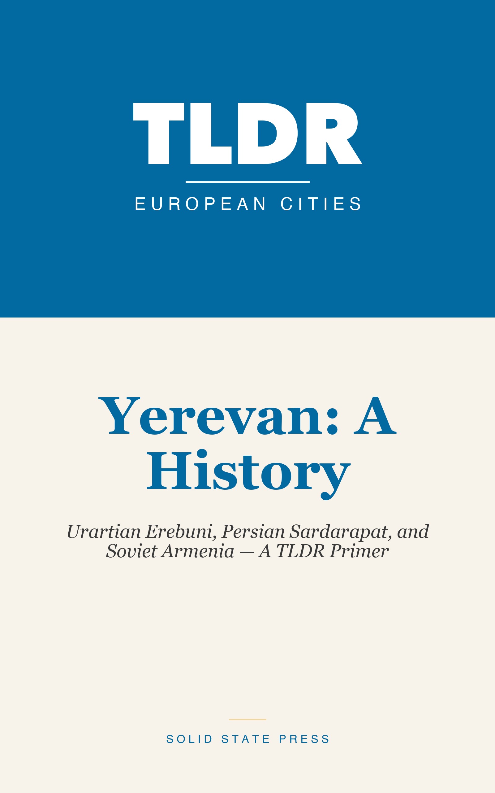 Yerevan: A History cover