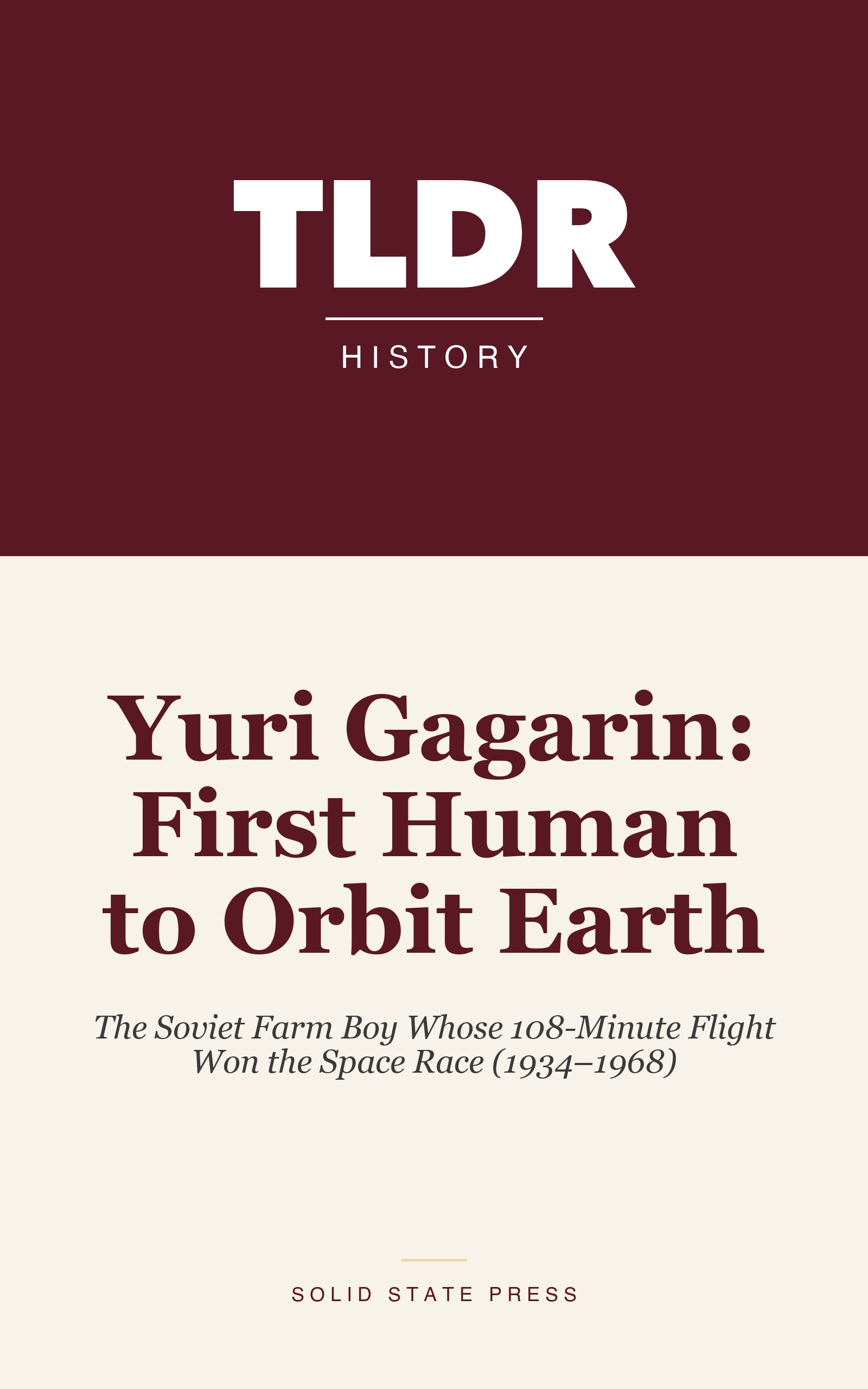 Yuri Gagarin: First Human to Orbit Earth cover