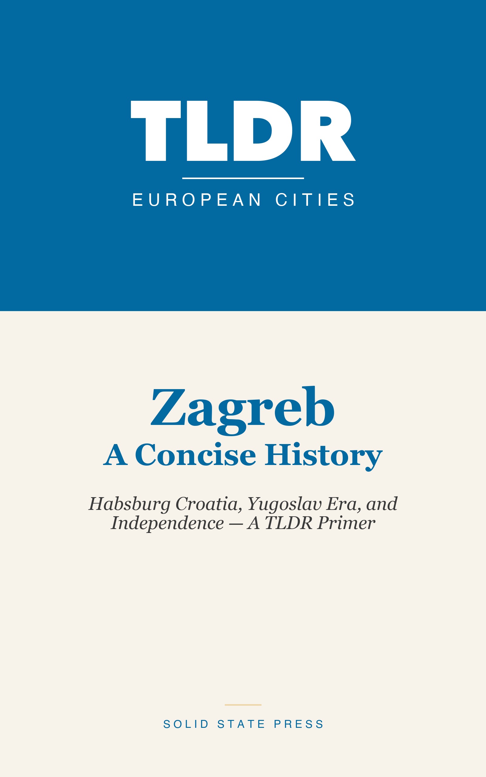 Zagreb: A Concise History cover