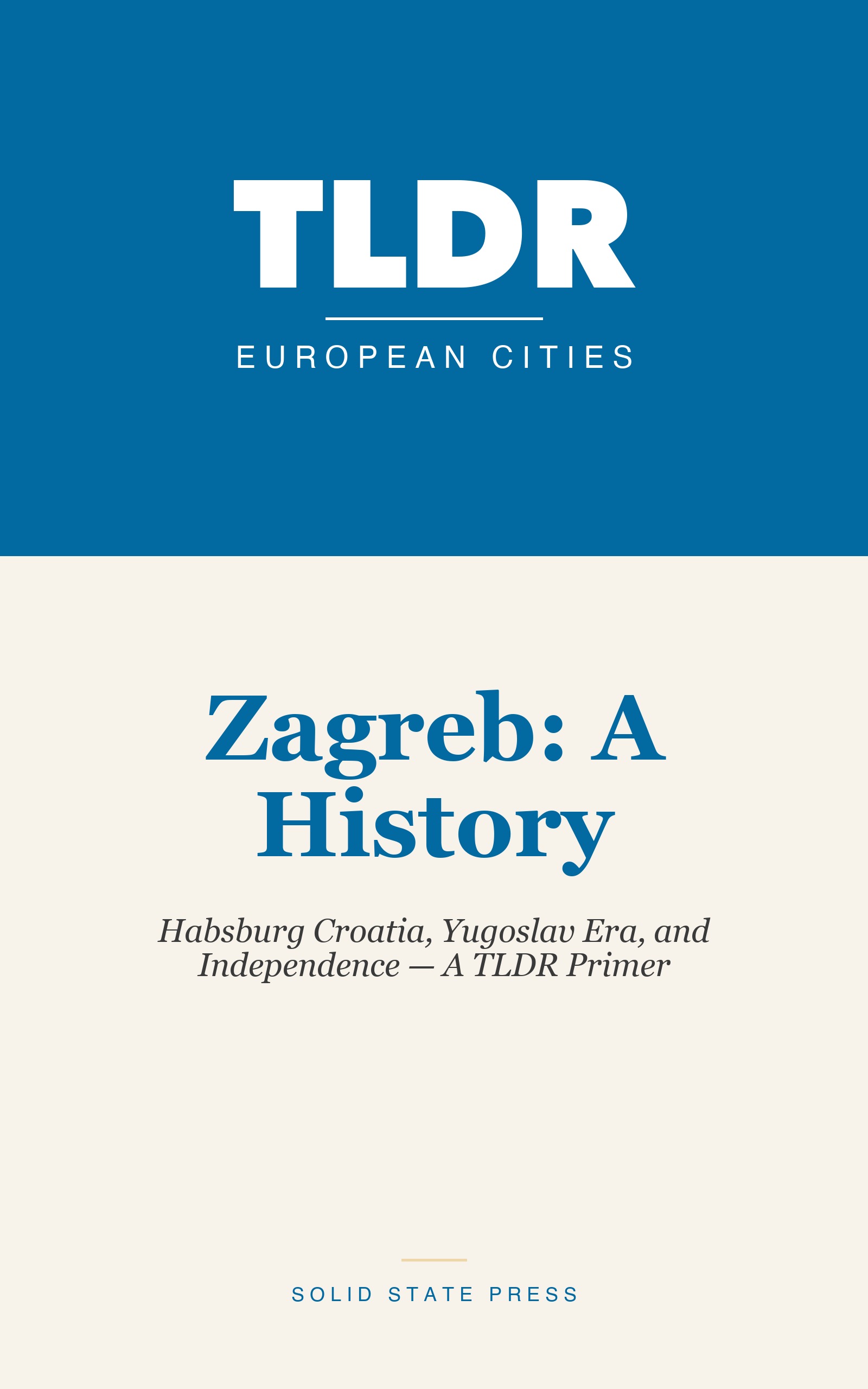 Zagreb: A History cover